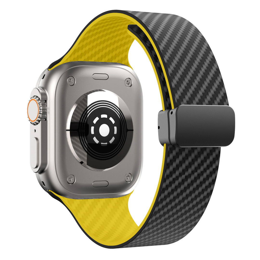 Carbonfiber band voor Apple Watch Pulse