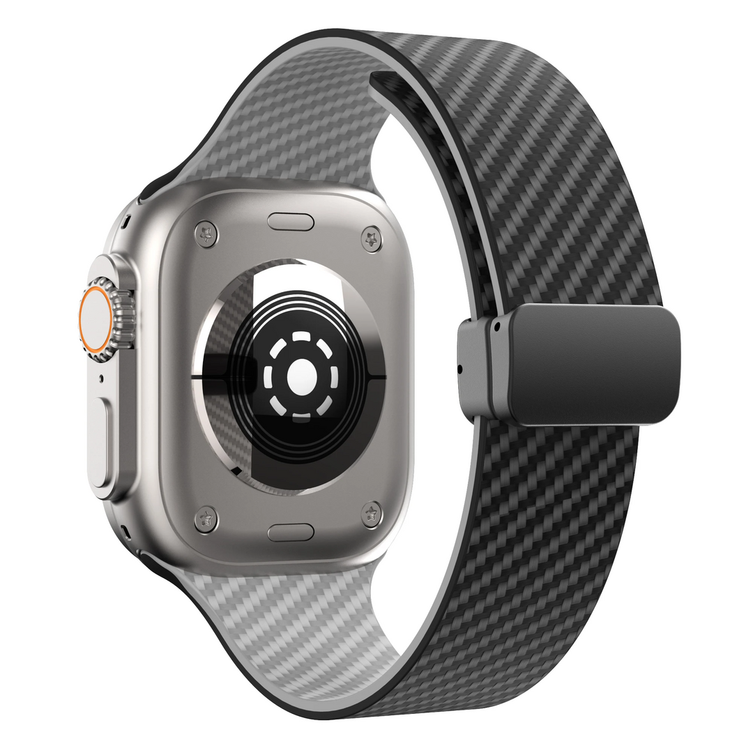 Carbonfiber band voor Apple Watch Pulse