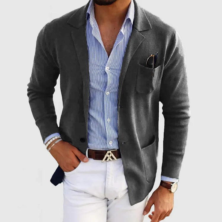 ROSSI ROMA | Luxe Heren Blazer van Zacht Materiaal