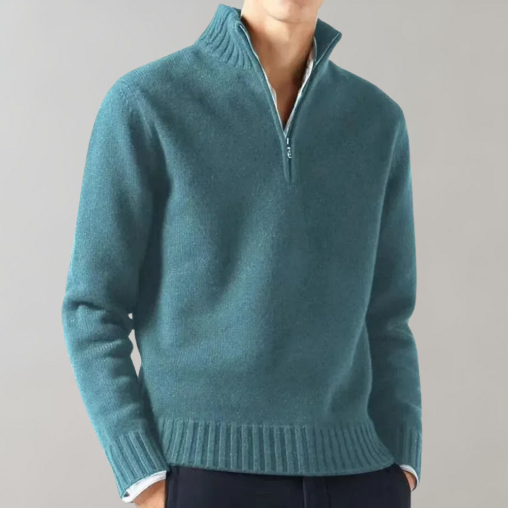 Oranji ® | Elegante Half Zip Sweater