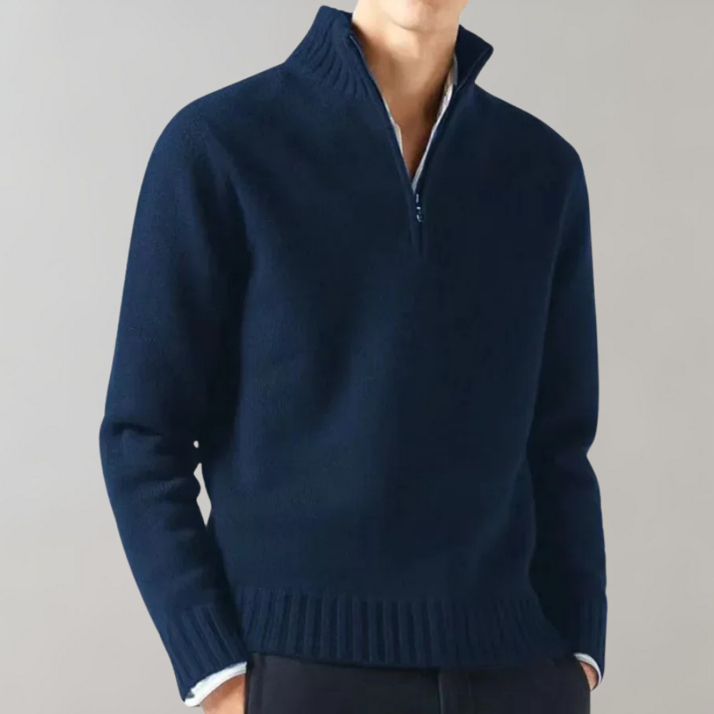 Oranji ® | Elegante Half Zip Sweater
