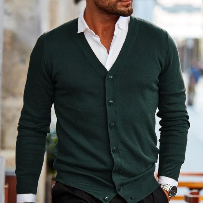 Oranji ® |  Comfort Heren Cardigan