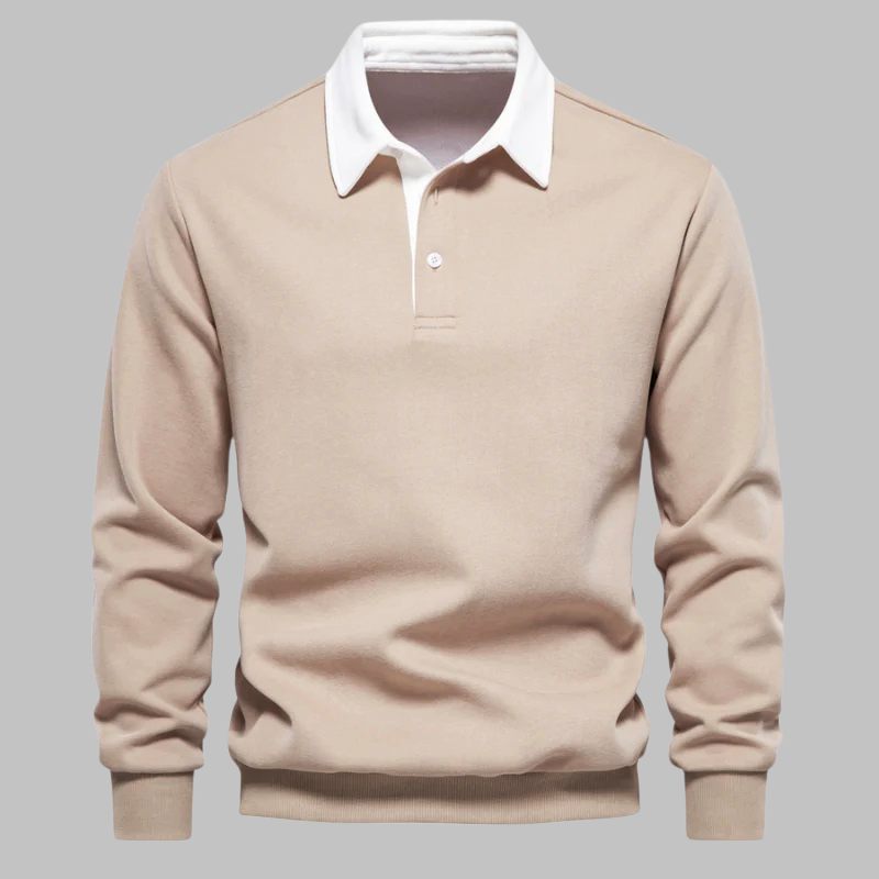 Oranji ® |  Klassieke Herensweater met Polokraag