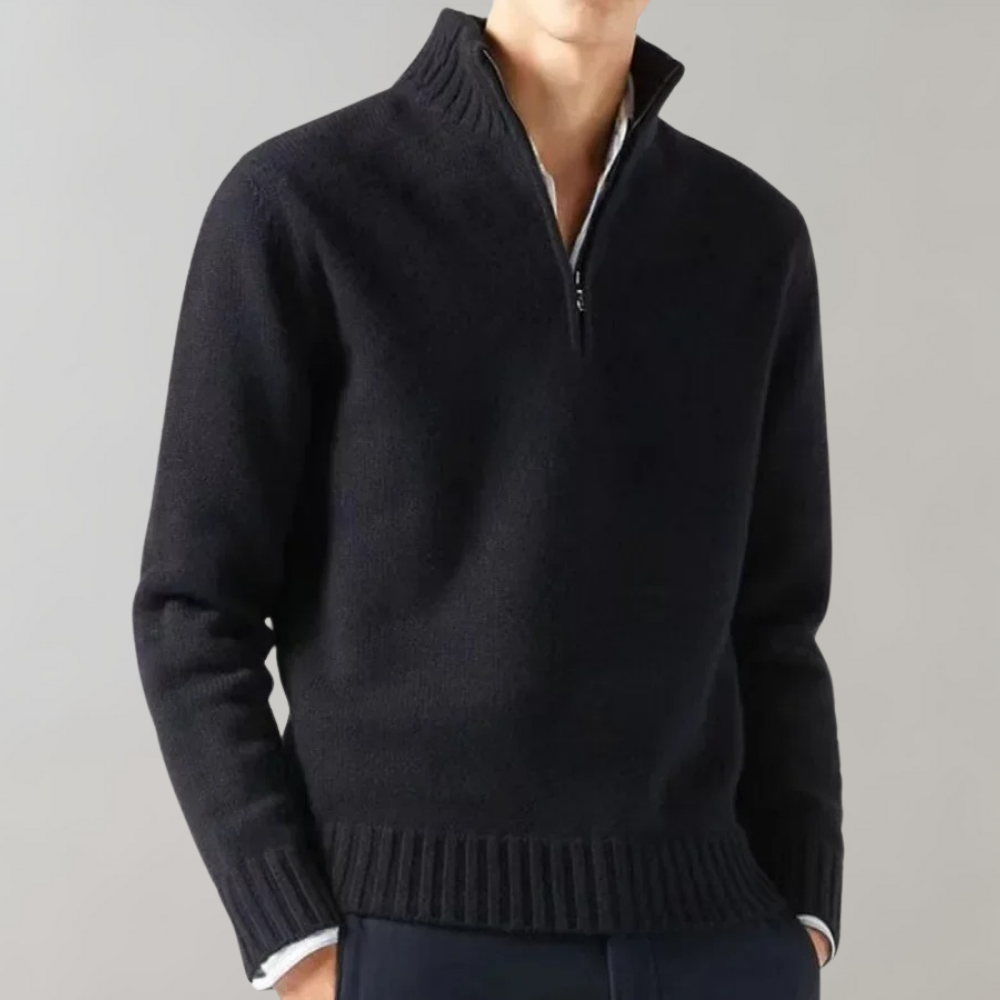 Oranji ® | Elegante Half Zip Sweater