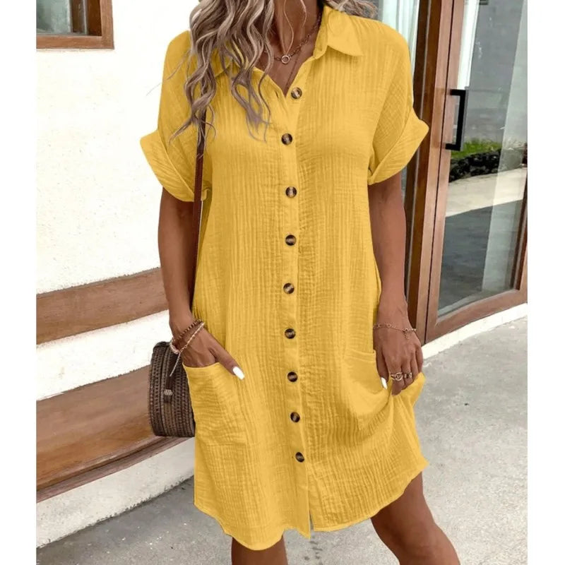 Oranji ® | Lara Zomerjurk met Kraagje