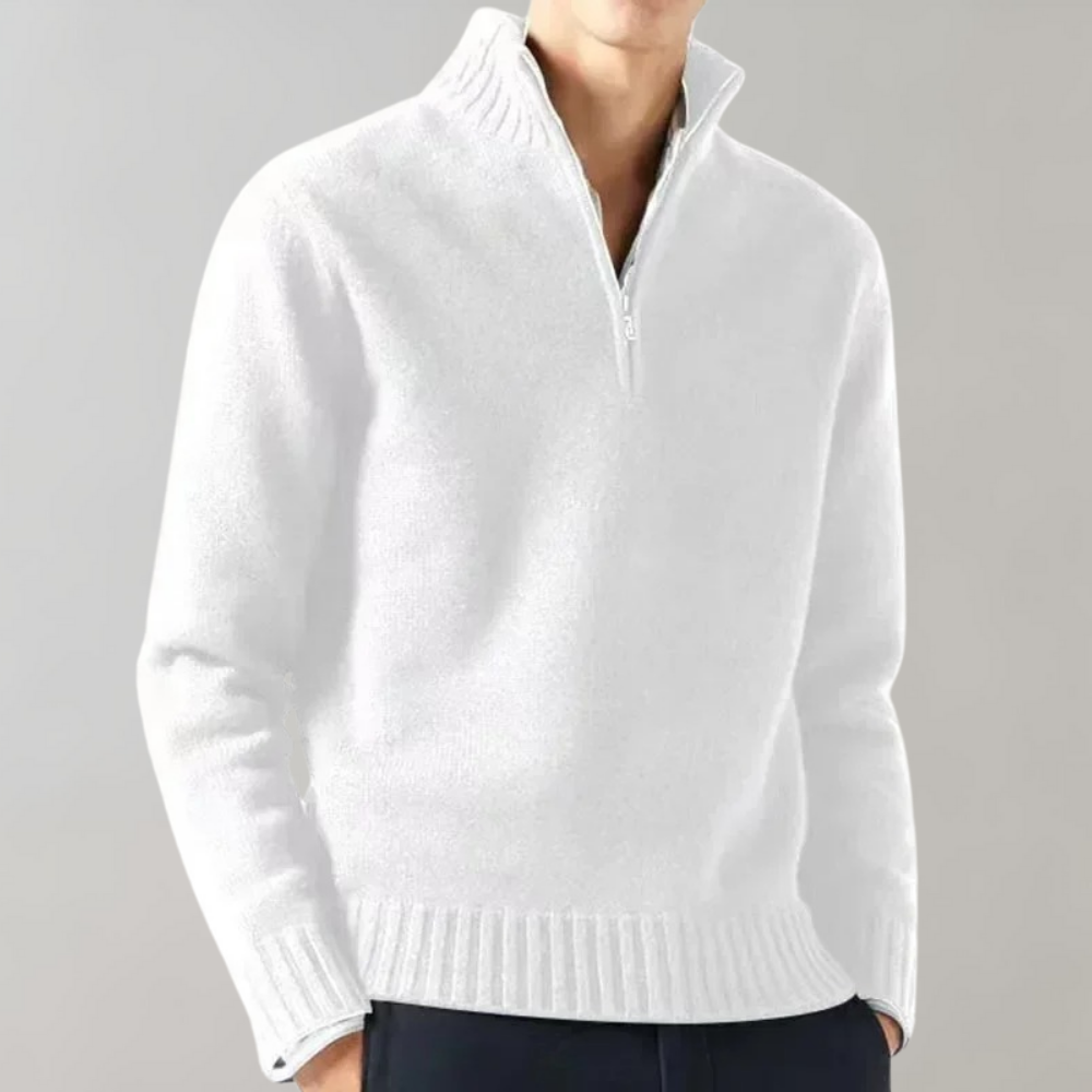Oranji ® | Elegante Half Zip Sweater