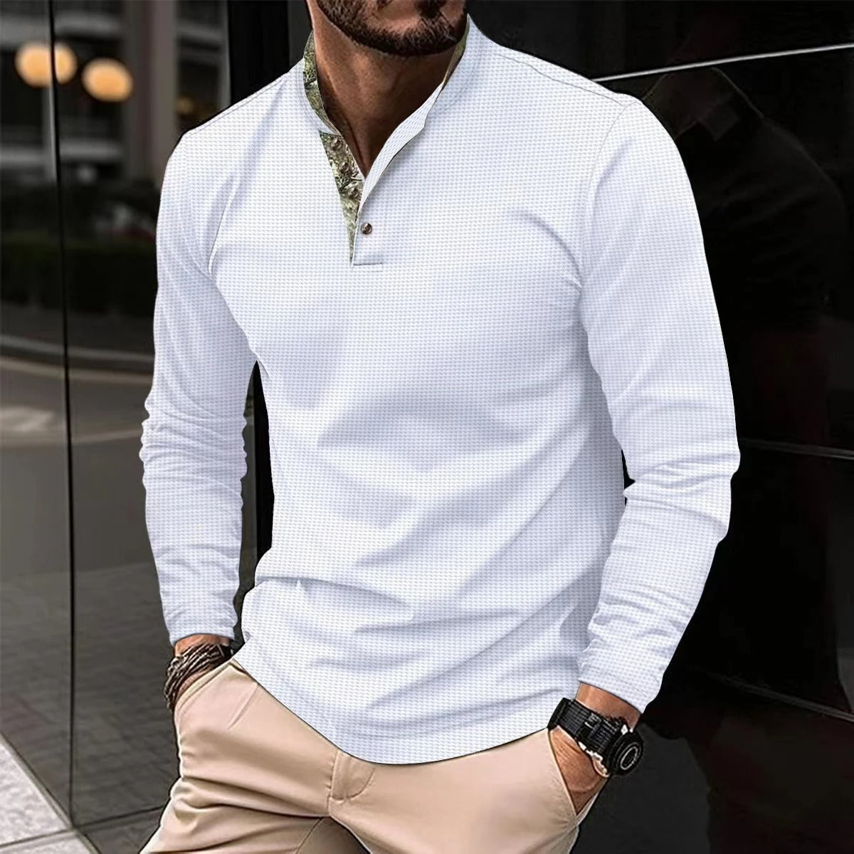 Oranji ® |  Hugo Longsleeve Polo