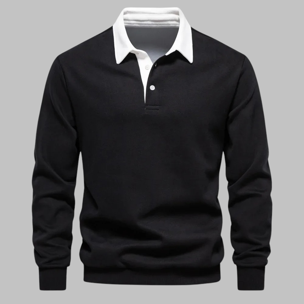 Oranji ® |  Klassieke Herensweater met Polokraag