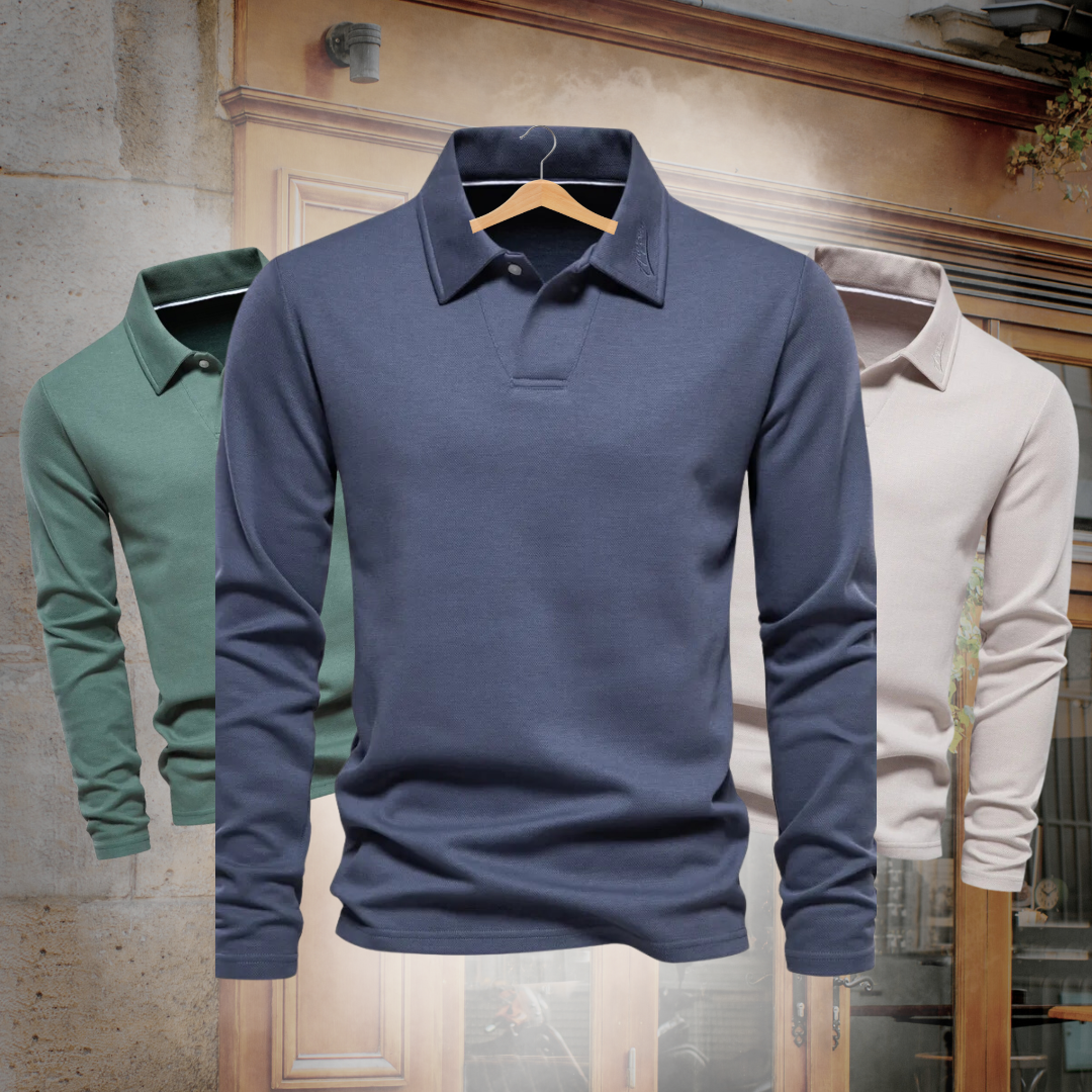 Oranji ® |  Stijlvolle Warme Polo Trui