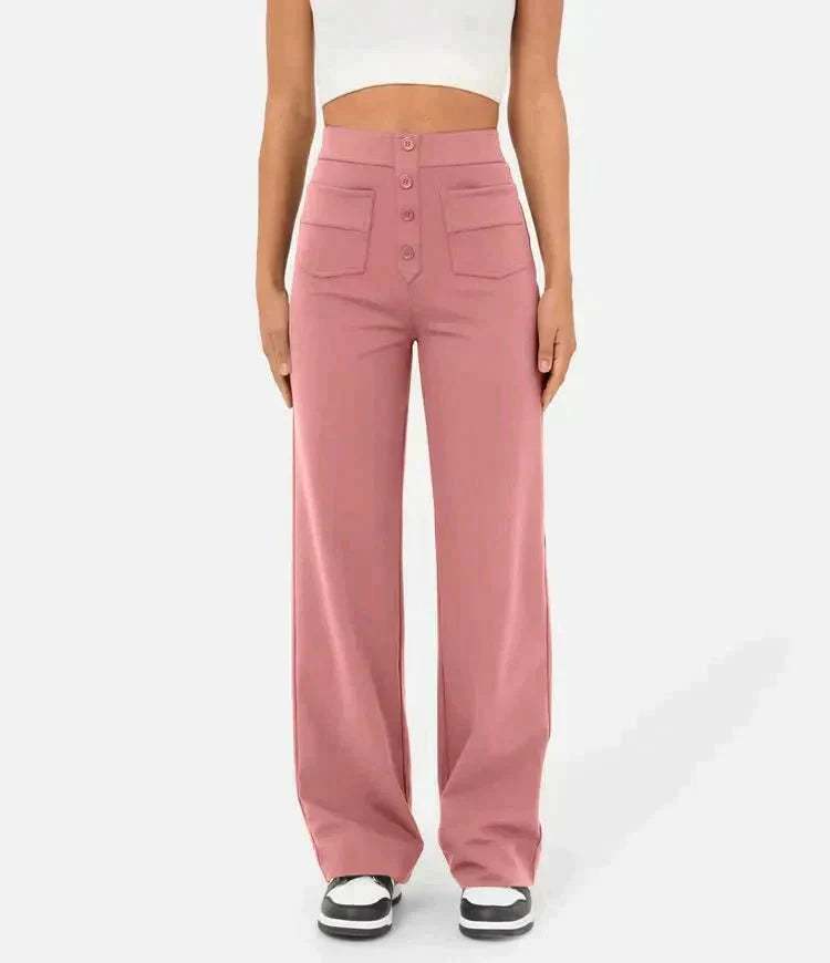 Oranji ® | Jade | Elastische broek met hoge Taille