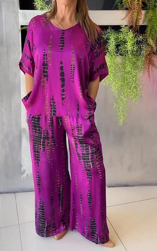 Oranji ® | Marie™ - Casual Printed Set