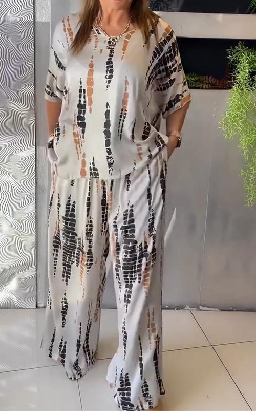 Oranji ® | Marie™ - Casual Printed Set
