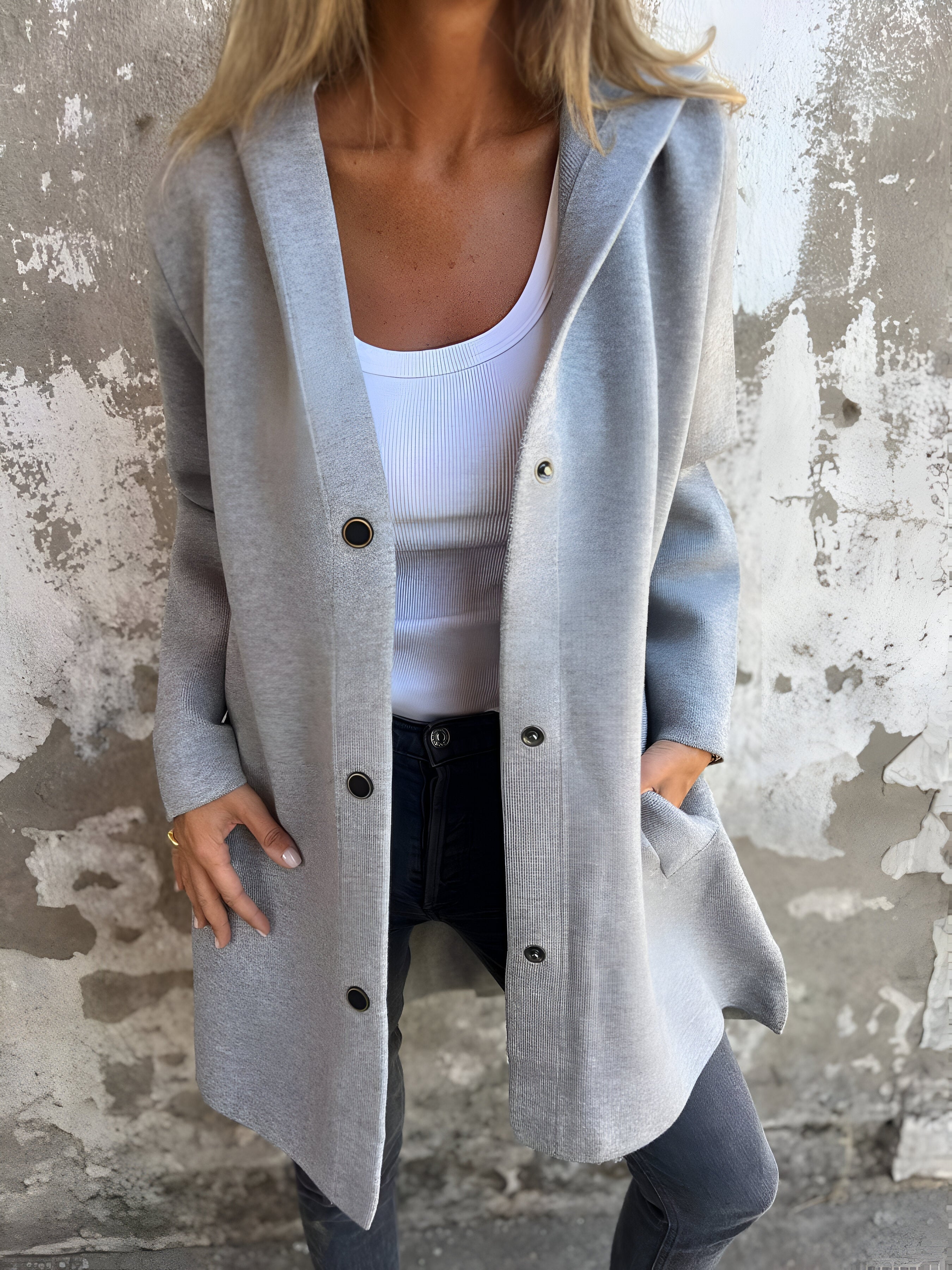 Oranji ® | Comfi | stijlvolle casual hoodie jas