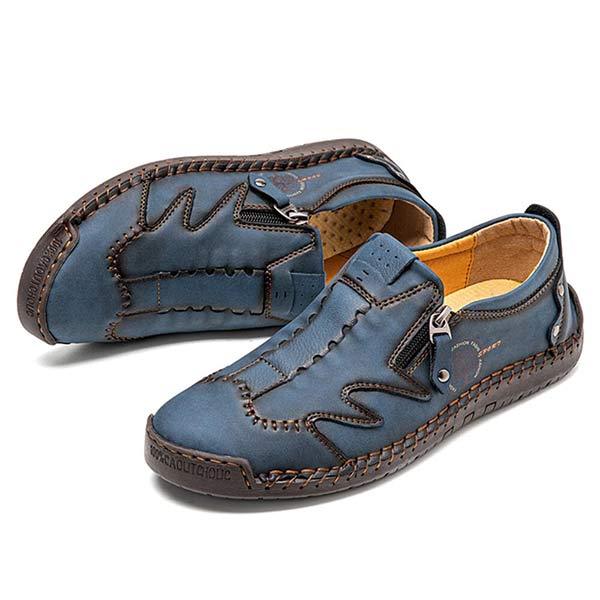 HEREN VINTAGE CASUAL LEREN SCHOENEN 90893563