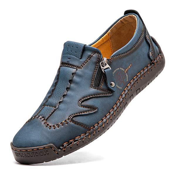 HEREN VINTAGE CASUAL LEREN SCHOENEN 90893563