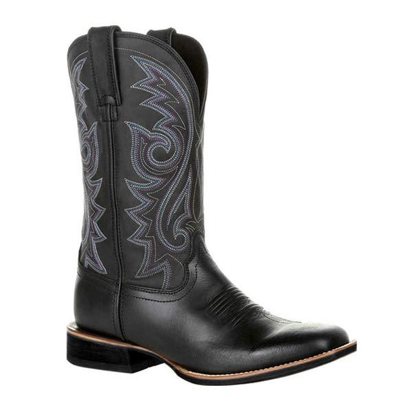 HEREN HOOGE BOOTS MET VINTAGE BORDUURSEL 07733035W