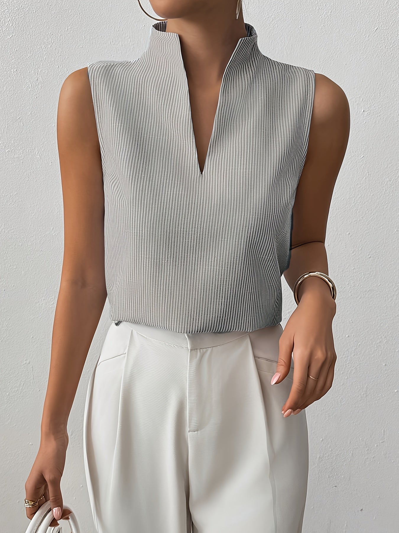 Linea | Top met Delicate Strepen