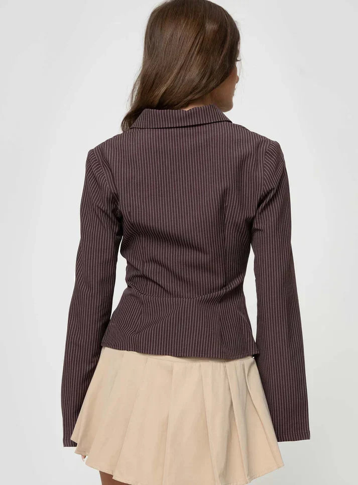 Oranji ® | Veronica | Tijdloze Retro Blouse