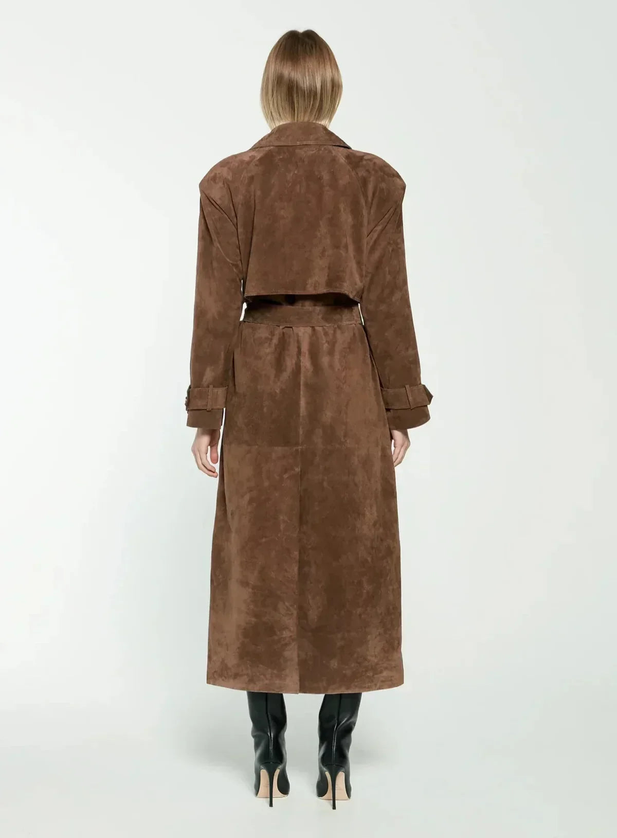 Oranji ® | Harlow | Suède Trenchcoat