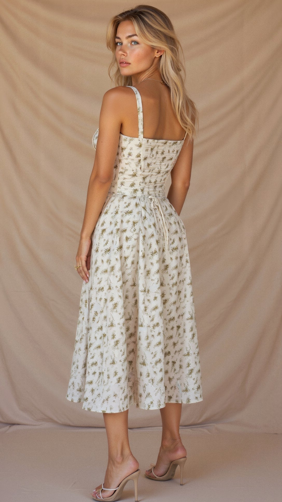 Elzbieta | Jurk met Tailleband