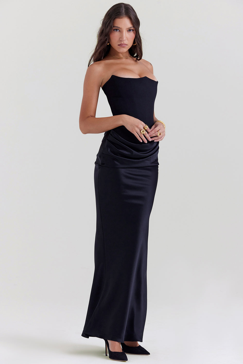 Oranji ® | Lina - Elegante Maxi Jurk