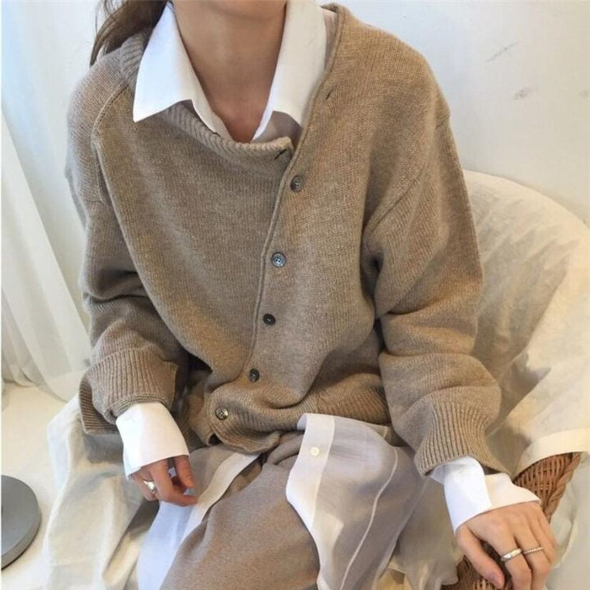 Oranji ® | Damino | Wollen oversized trui