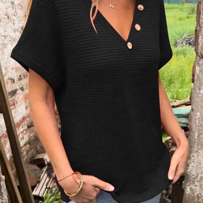 Oranji ® | CozyChic | Top met korte mouwen