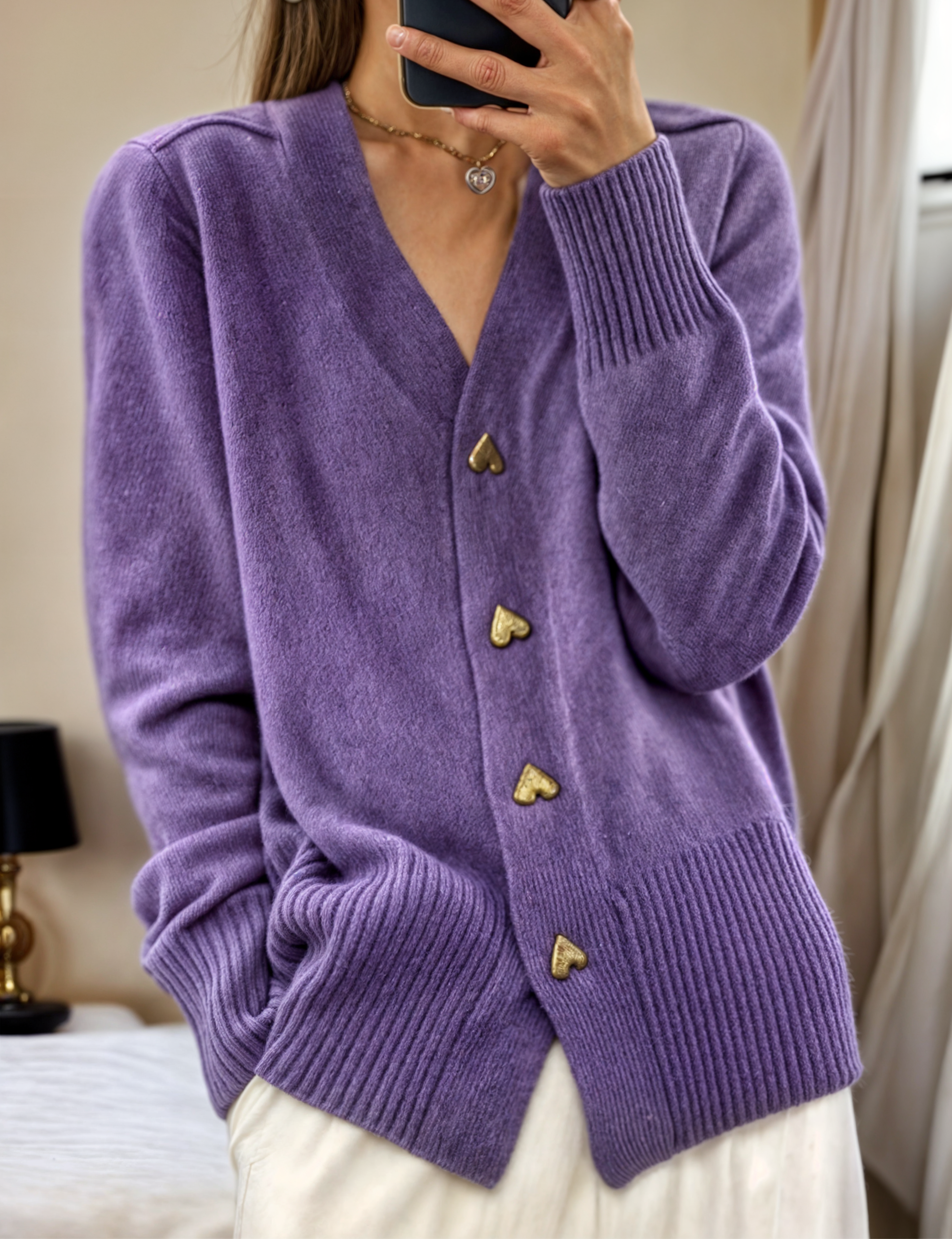 Oranji ® | Erlancé  | Stijlvolle Cardigan