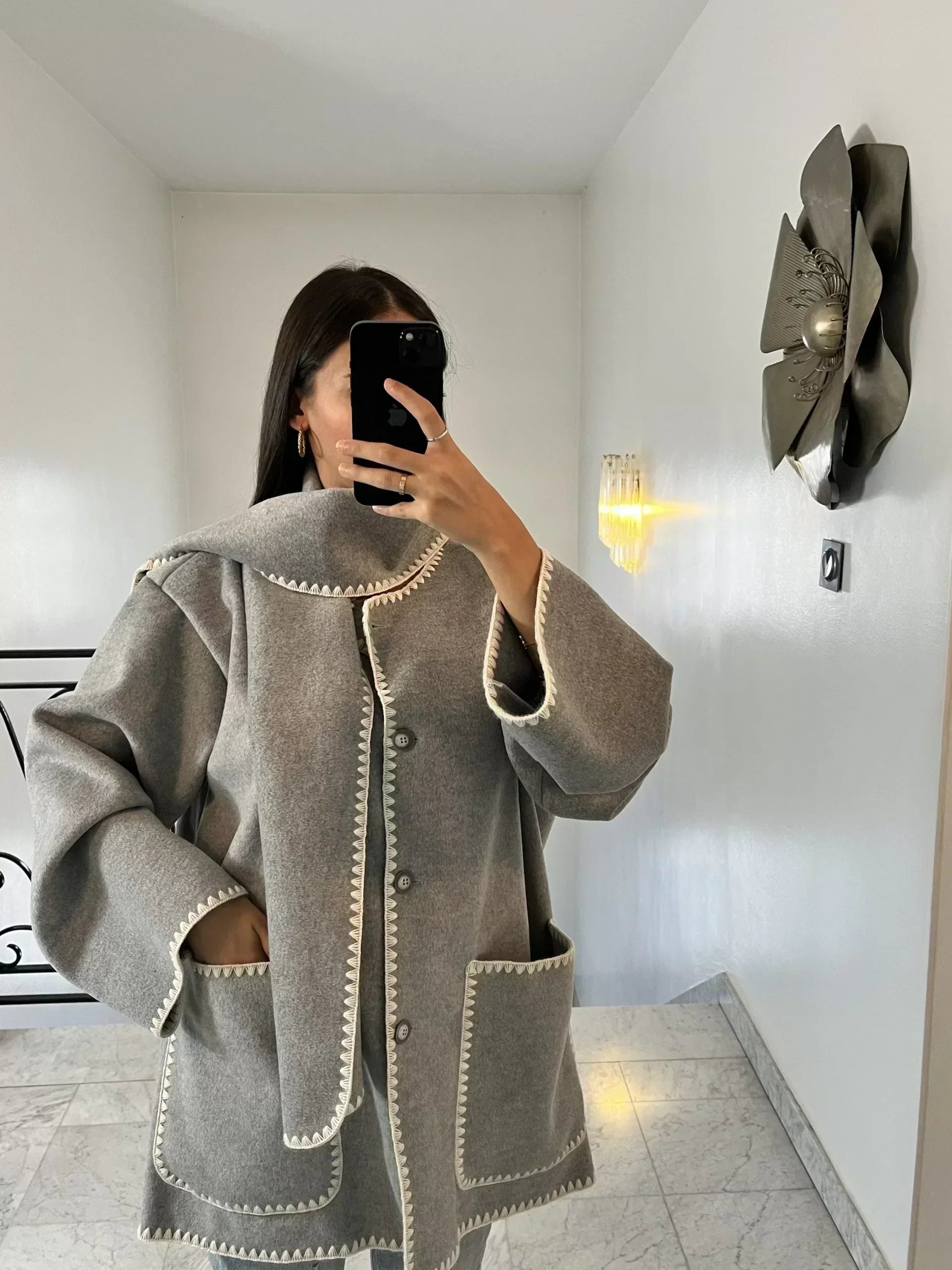 Oranji ® | Claire | Scarf Coat