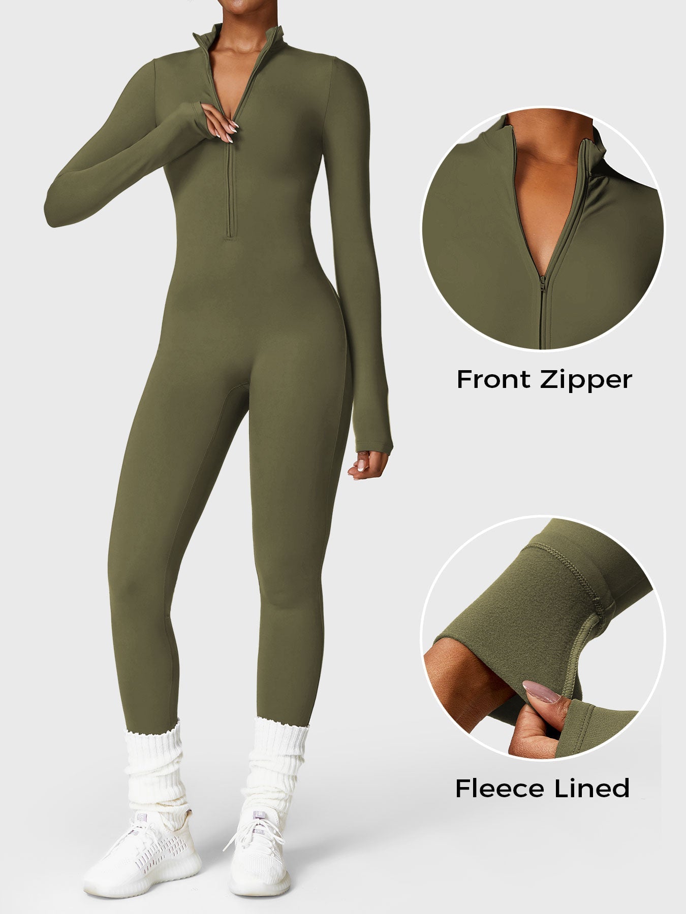 Oranji ® | Yara |  Winter fleece Jumpsuit