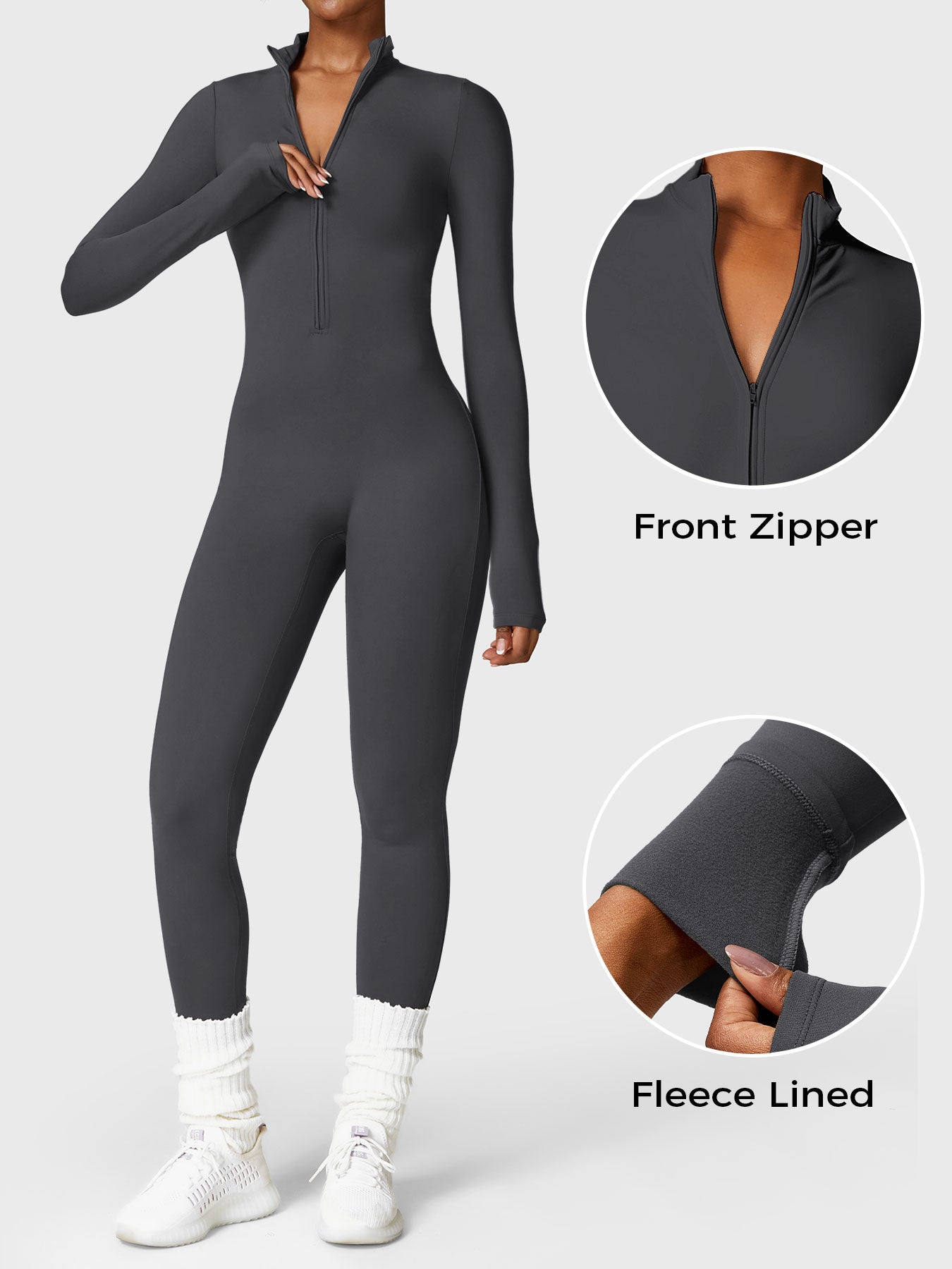 Oranji ® | Yara |  Winter fleece Jumpsuit