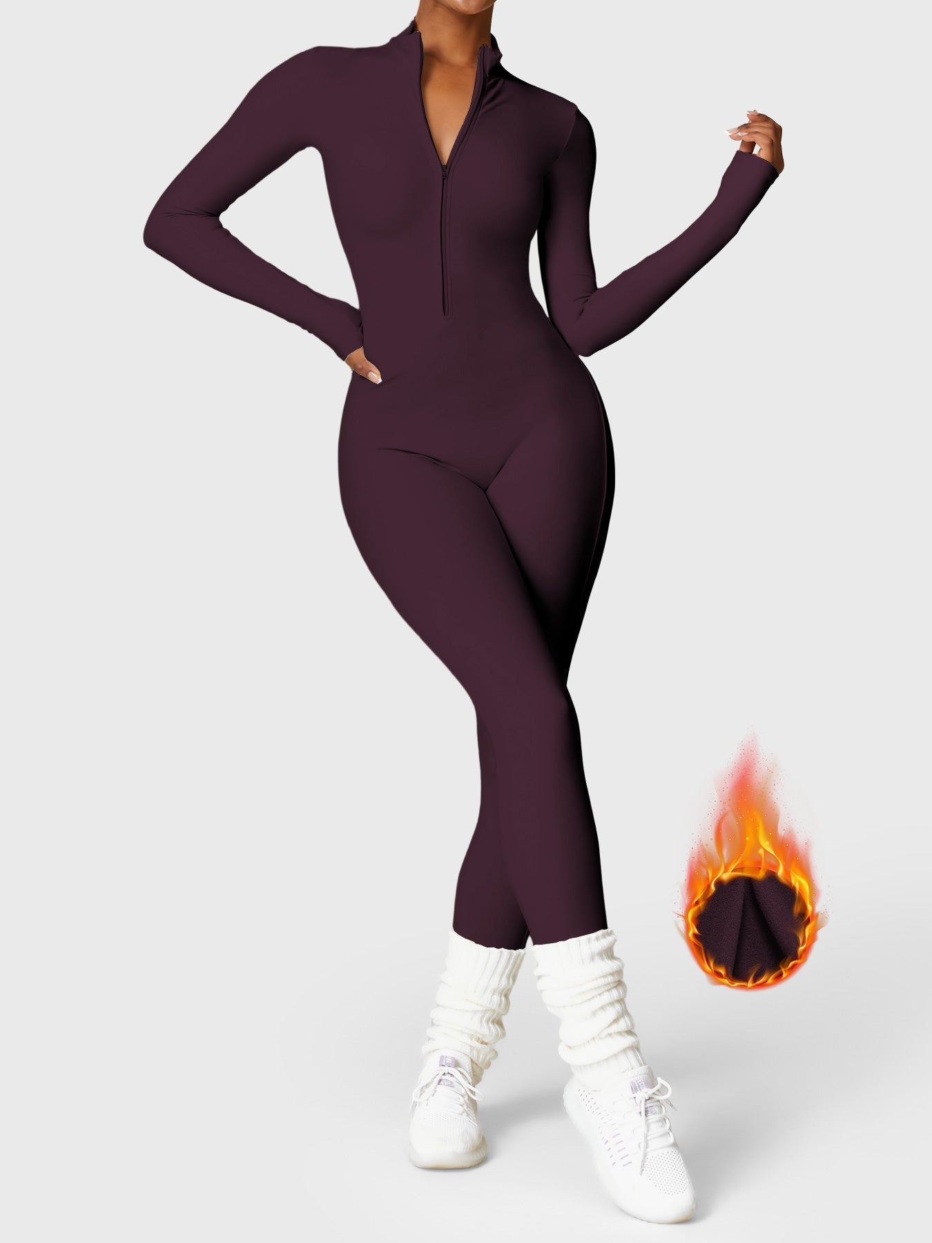 Oranji ® | Yara |  Winter fleece Jumpsuit